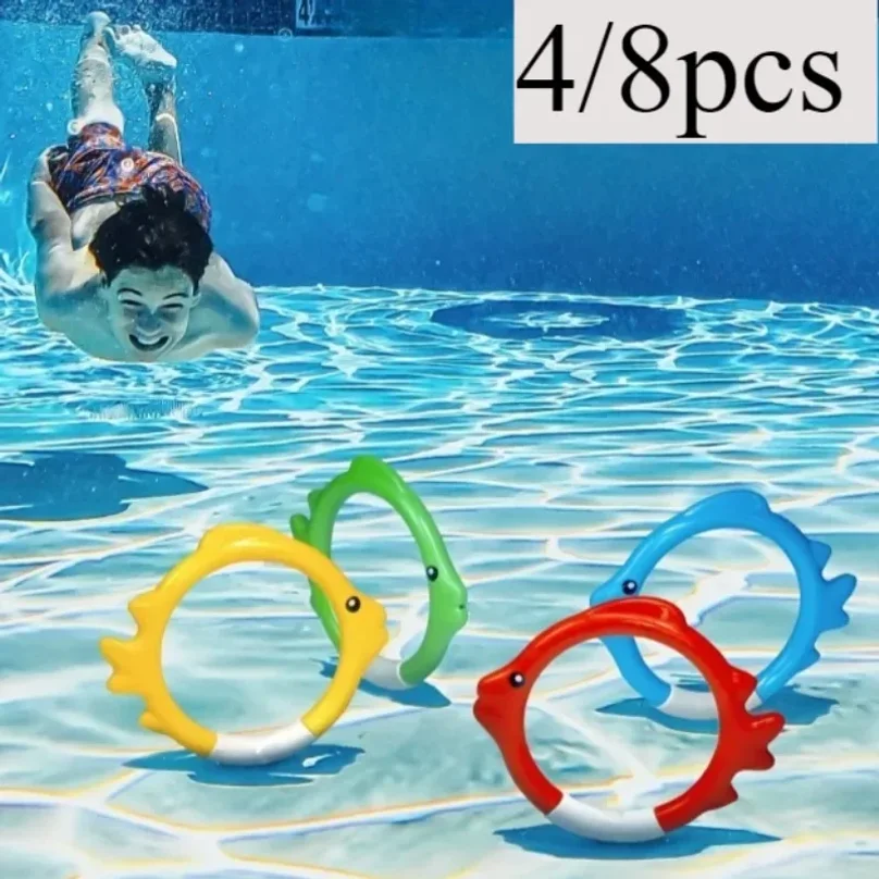 Kids Outdoor Activity Centre - Plastik-Pool-Tauchspielzeug-Set Sommer-Wasserspiel Eltern-Kind-Interaktives Badespaß Schwimm- und