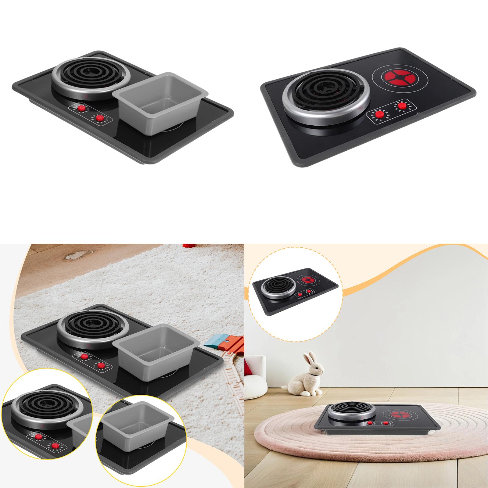 Kids Outdoor Kitchen Accessories - Kinderküchenspielzeug, Herdspielzeug mit Lichtern und Geräuschen,
