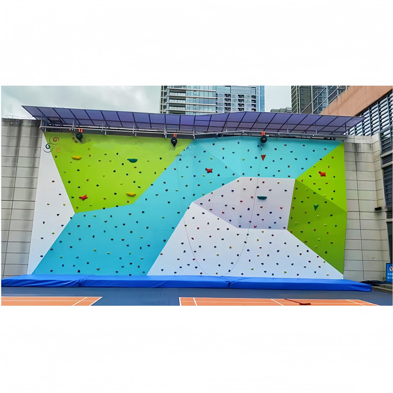 Kids Outdoor Trampoline - Hochwertige Kletterwand für Kinder und Erwachsene