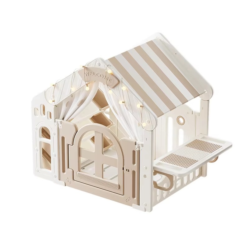 Outdoor Tent Playhouse - Modernes Indoor/Outdoor-Kinderzelt aus Kunststoff, Spielhaus, Schloss