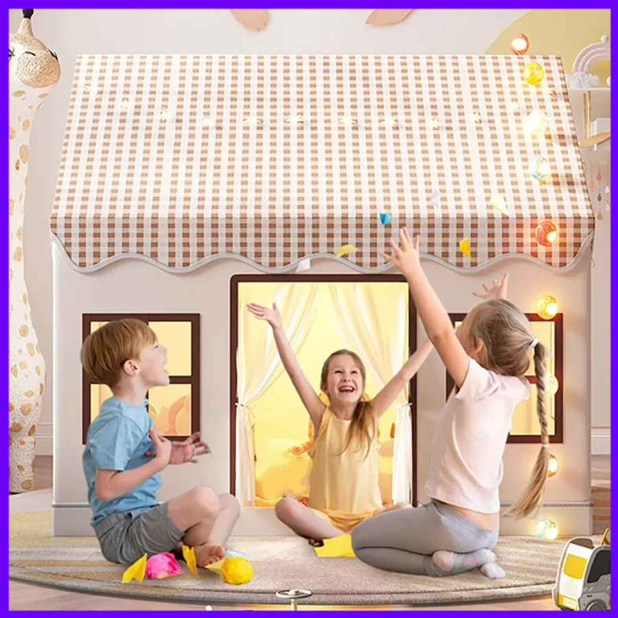 Outdoor Tent Playhouse - Faltbares Kinderzelt Spielzeug Kinderzelt Schloss Spielhaus