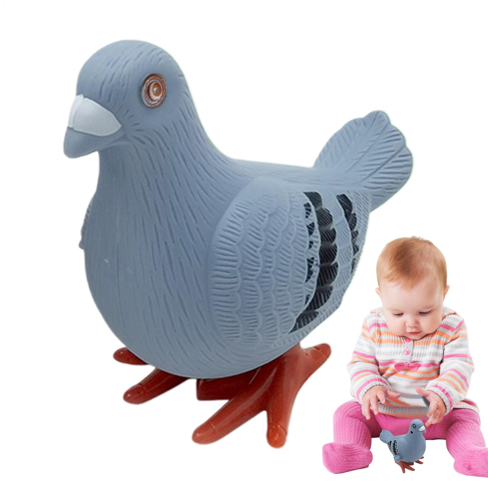 Kids Outdoor Jumping Toys - Niedliches springendes Tauben-Spielzeug mit Uhrwerk, lustiges