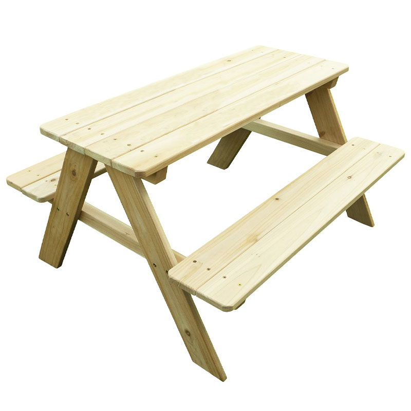 Kids Outdoor Bench Table - Outdoor Holz-Picknicktisch mit Bank für Kinder