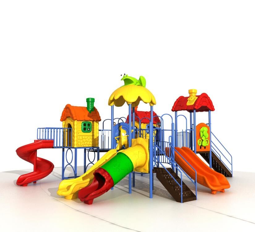 Kids Outdoor Slide Set - Langlebige Kindergarten-Spielgeräte, Kinder-Outdoor-Spielplatz, Kinder-Kunststoffrutsche, Sicheres und