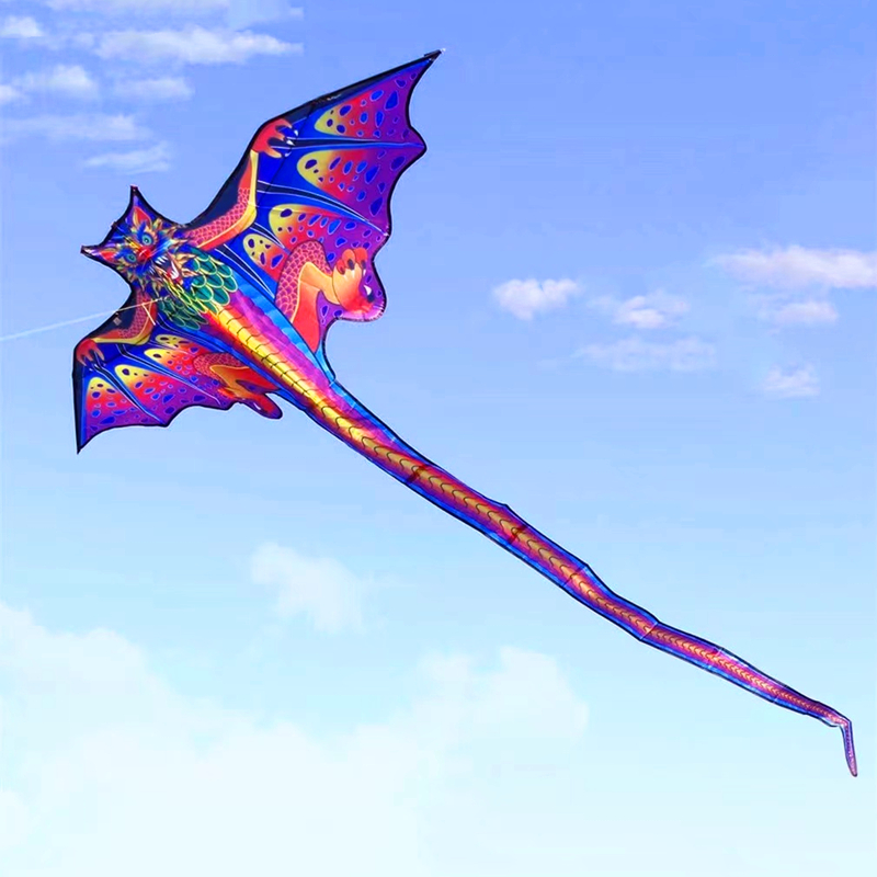 Kite Easy Fly Kids - 3D-Drachen-Drachen für Kinder, Drachen, Nylon-Spielzeug, fliegende
