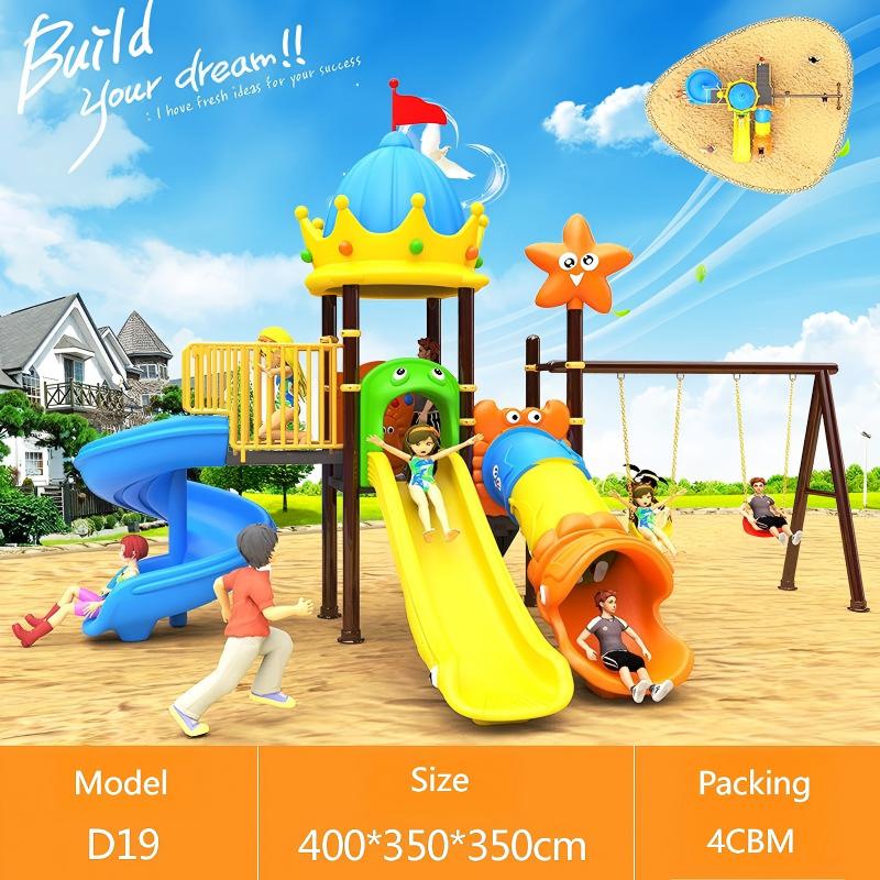 Kids Outdoor Slide Set - Meistverkaufte Kindergartenschlitten Outdoor-Plastik-Spielplatzgeräte Indoor-Rutsche für Kinder-Spielset
