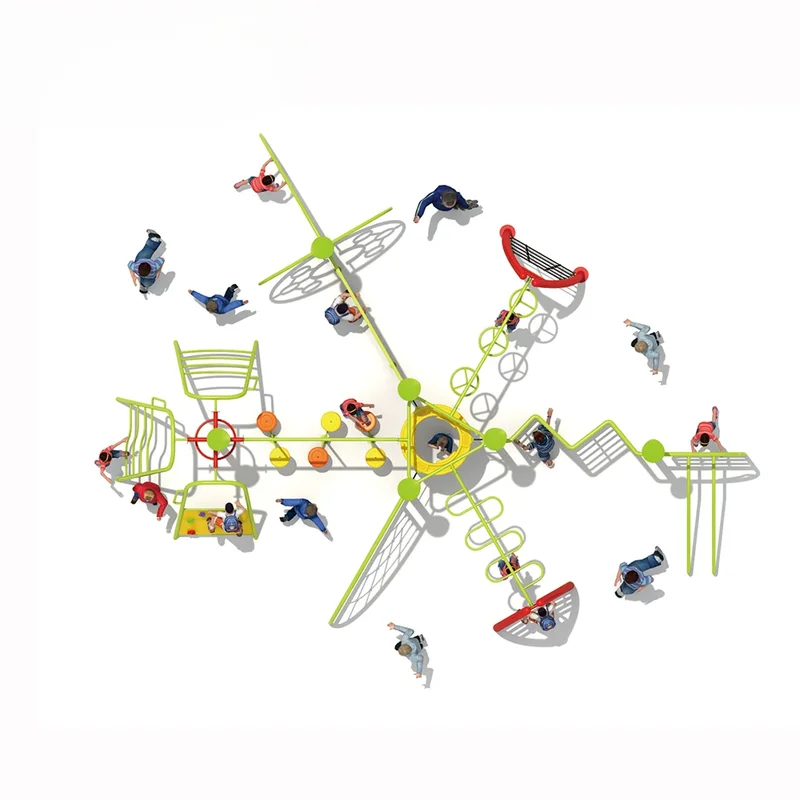 Kids Outdoor Climbing Structure - Kinder-Klettergeräte für den Außenbereich, Kletterstruktur, Fitness-Training