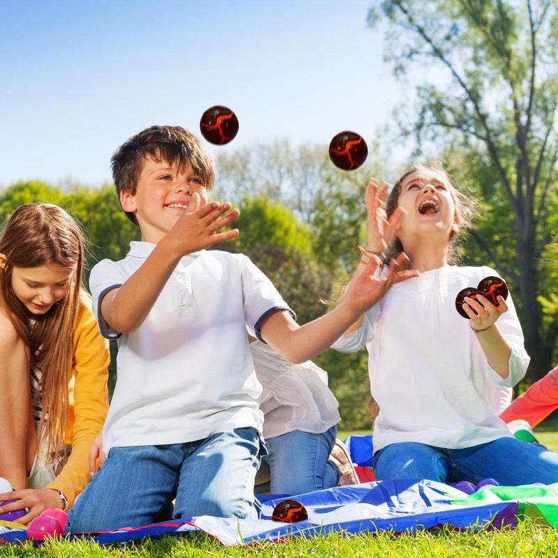 Kids Outdoor Learning Activities - Hüpfbälle für Kinder, vulkanisches Magma, hüpfendes