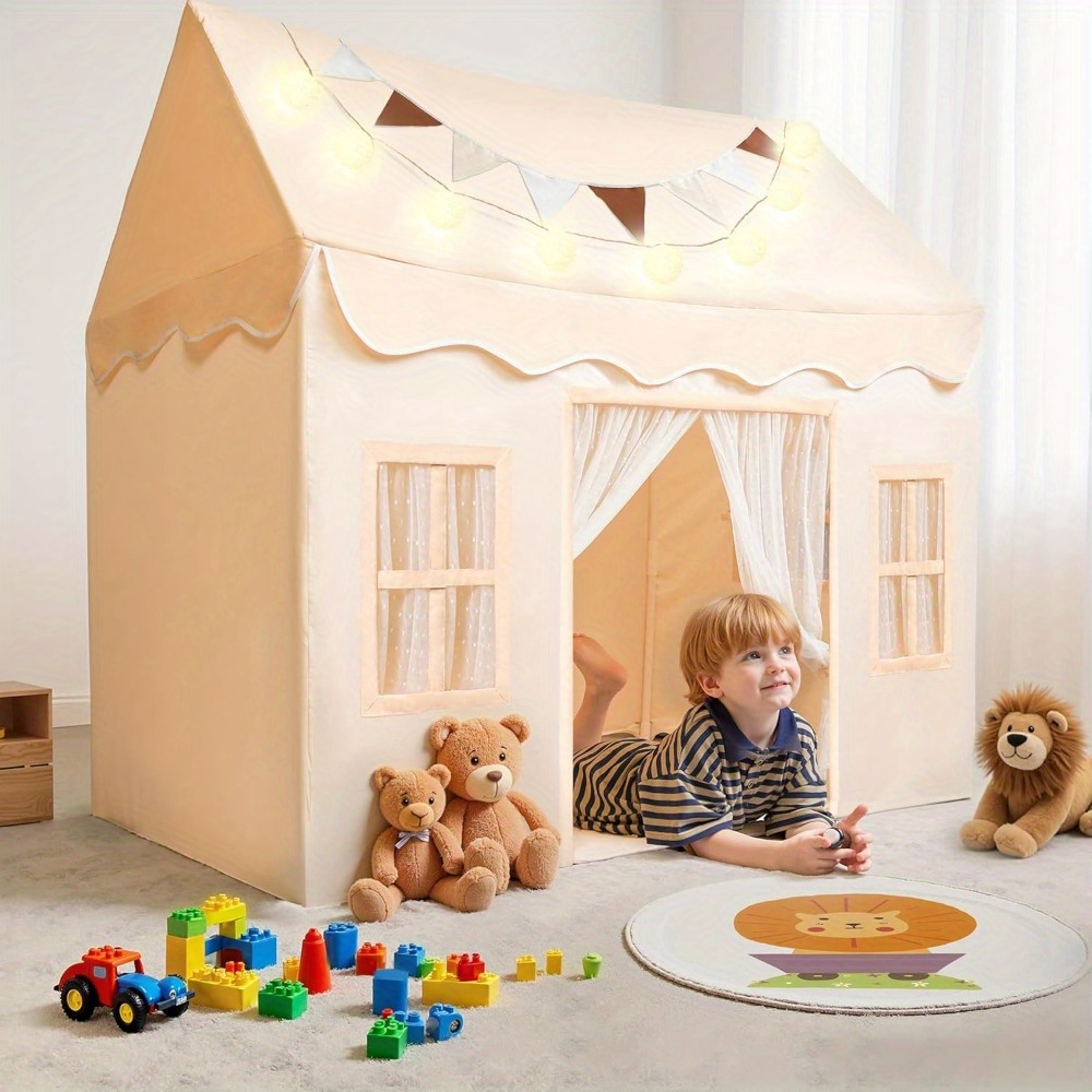 Outdoor Tent Playhouse - JOYFY Kinder-Spielzelt für Drinnen und Draußen