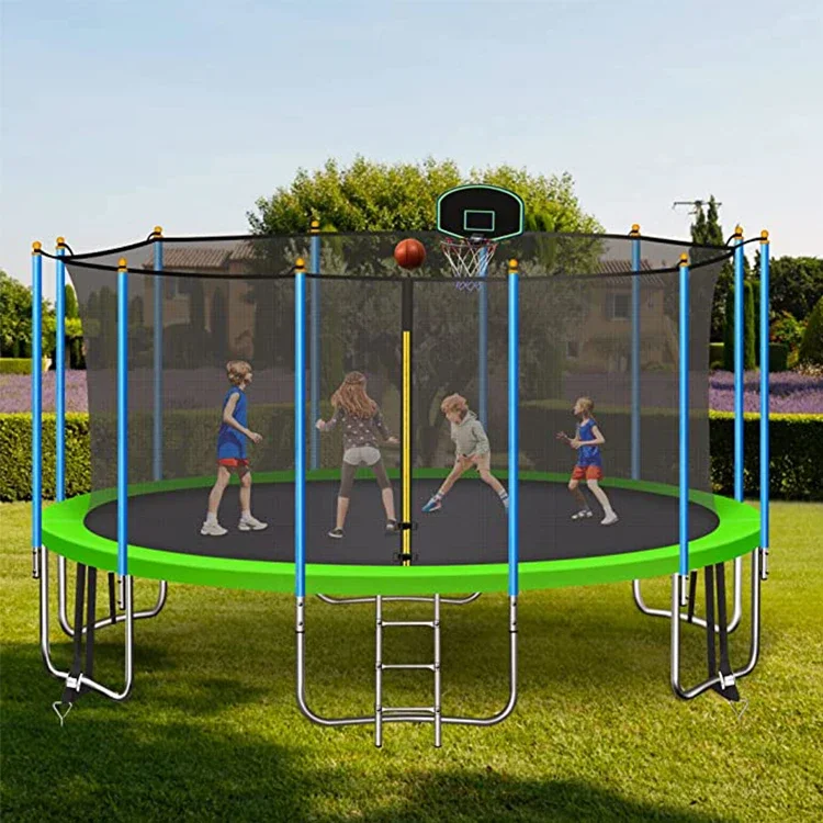 # Für 14 Fuß rundes, federlose – Kids Outdoor Trampoline Bewertung und Preis