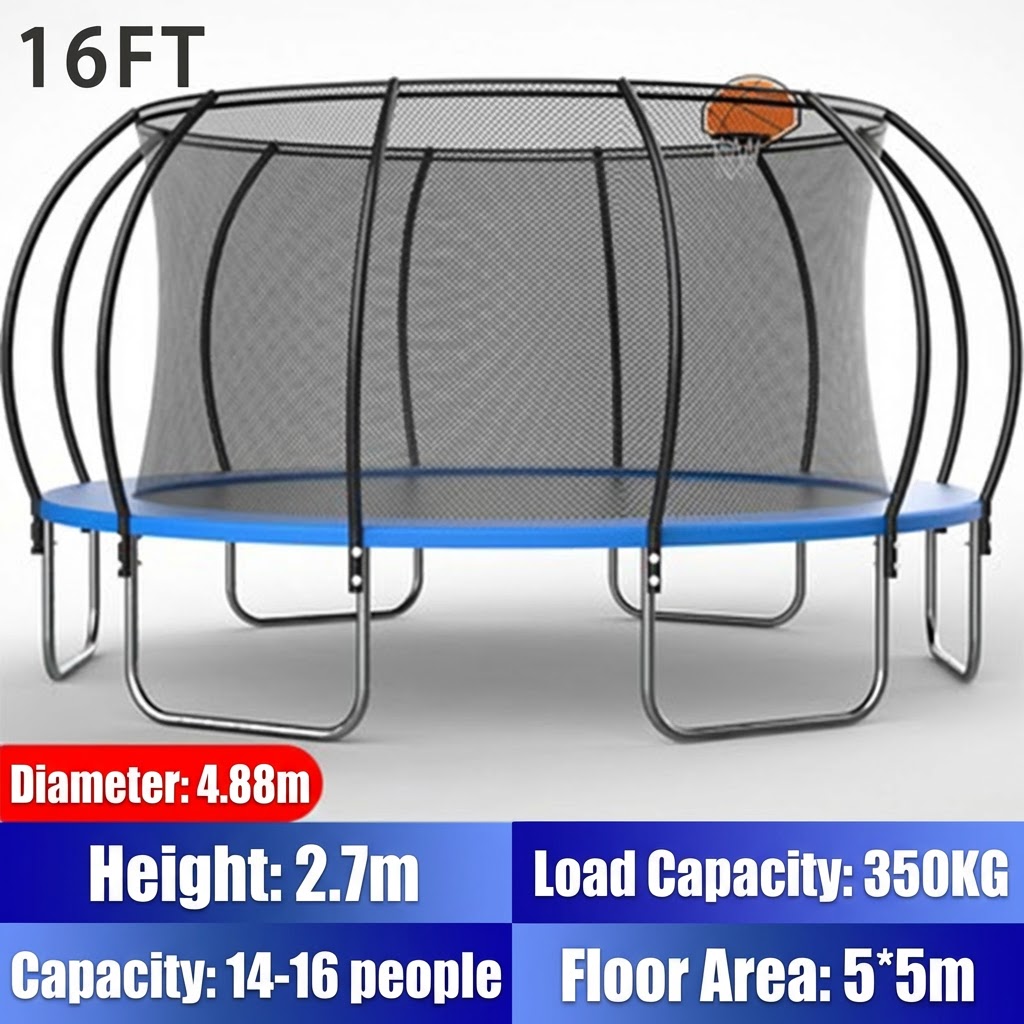 Fabrikpreis 6-16ft Kürbis-Tram – Kids Outdoor Trampoline Bewertung und Preis