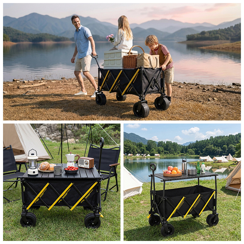 Wowo Multifunktionaler Vierrad – Kids Outdoor Bench Table Bewertung und Preis