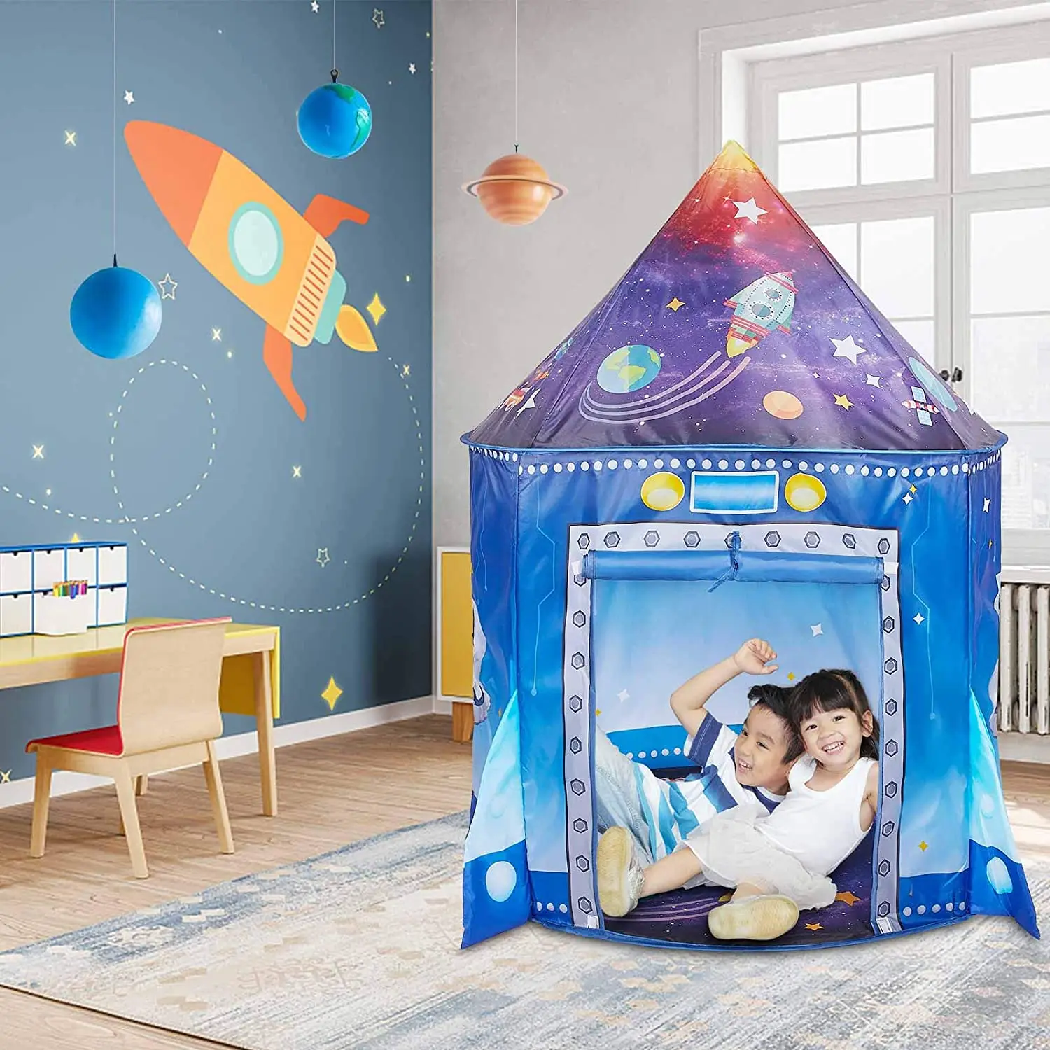 Raketen-Spielzelt für Kinder,  – Outdoor Tent Playhouse Bewertung und Preis