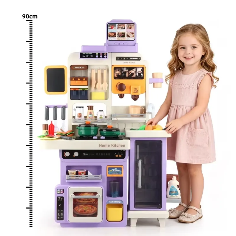 90cm Großes Spielküchen-Set fü – Kids Outdoor Kitchen Accessories Bewertung und Preis
