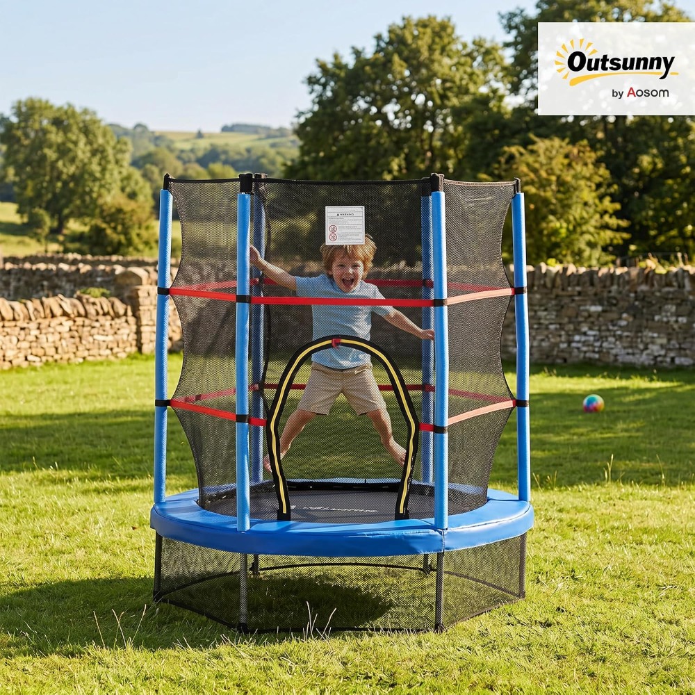 55-Zoll-Mini-Trampolin für Kin – Kids Outdoor Trampoline Bewertung und Preis
