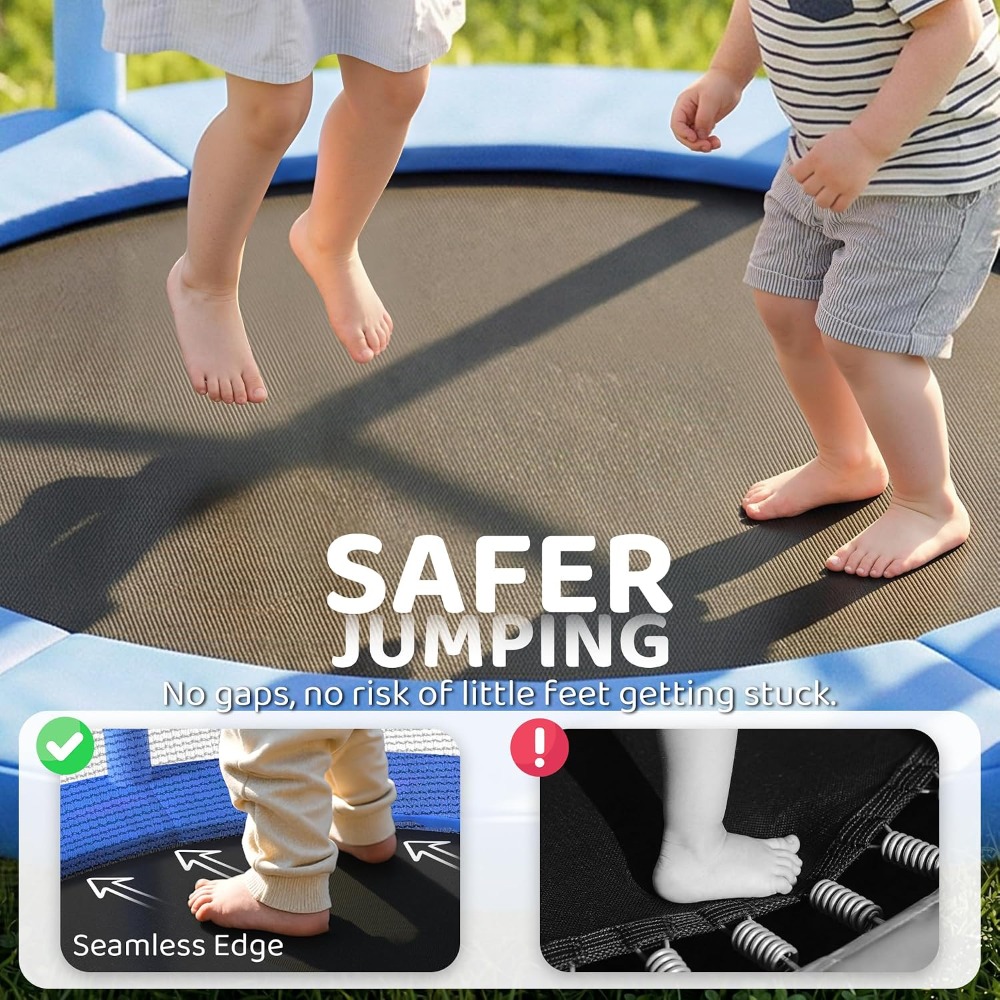 55-Zoll-Mini-Trampolin für Kin – Kids Outdoor Trampoline Bewertung und Preis