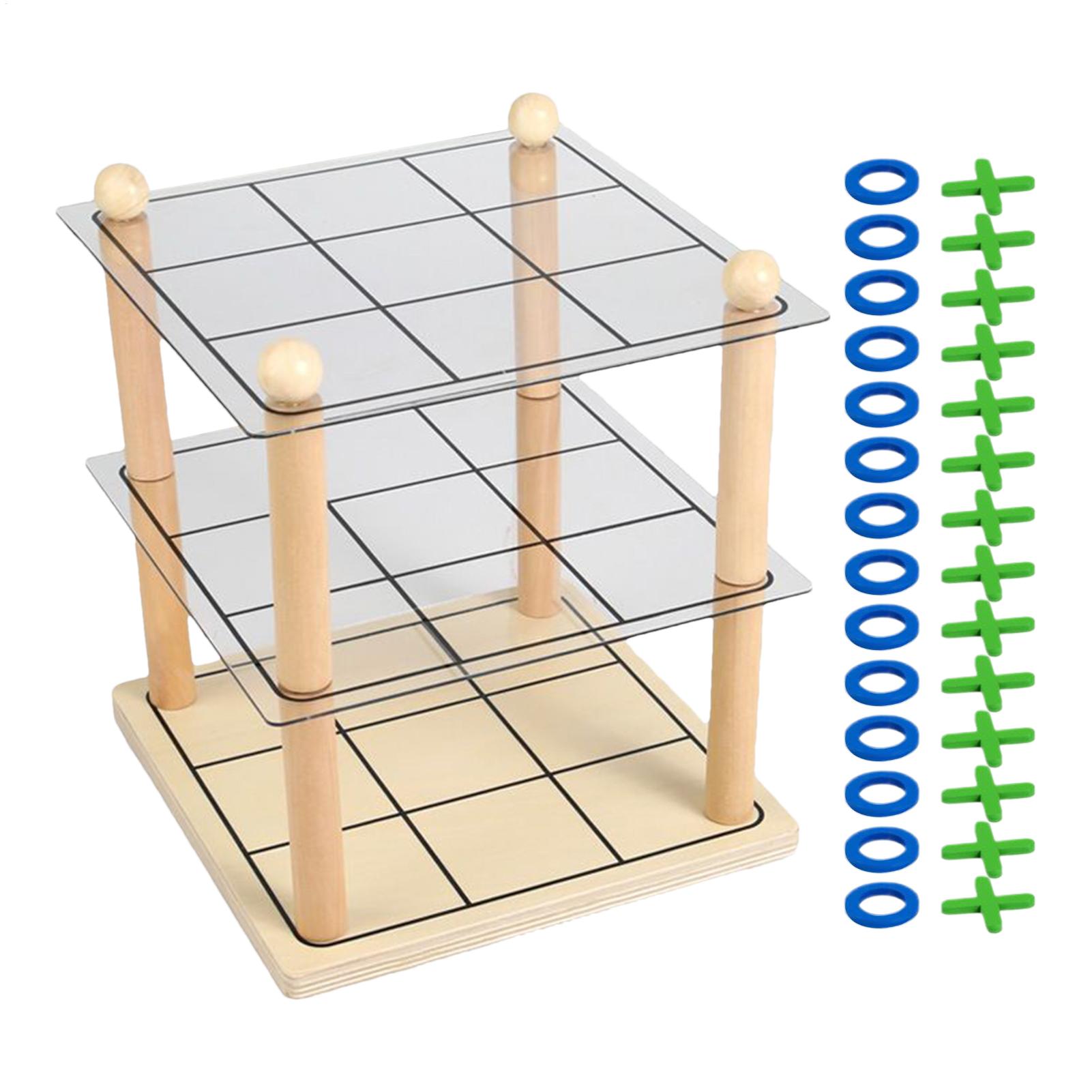 Familienbrettspiel 3D Strategi – Kids Outdoor Learning Activities Bewertung und Preis