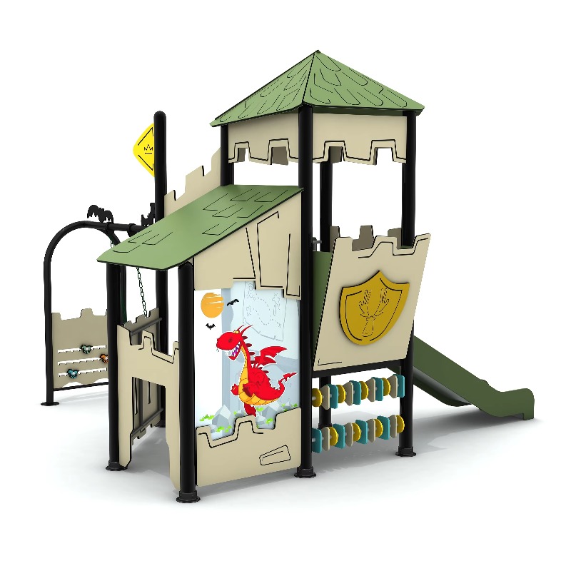 Holz-Outdoor-Spielplatzset mit – Kids Outdoor Climbing Structure Bewertung und Preis