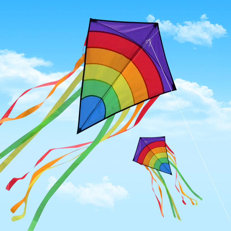 Einleiner-Diamantdrachen mit l – Kite Easy Fly Kids Bewertung und Preis