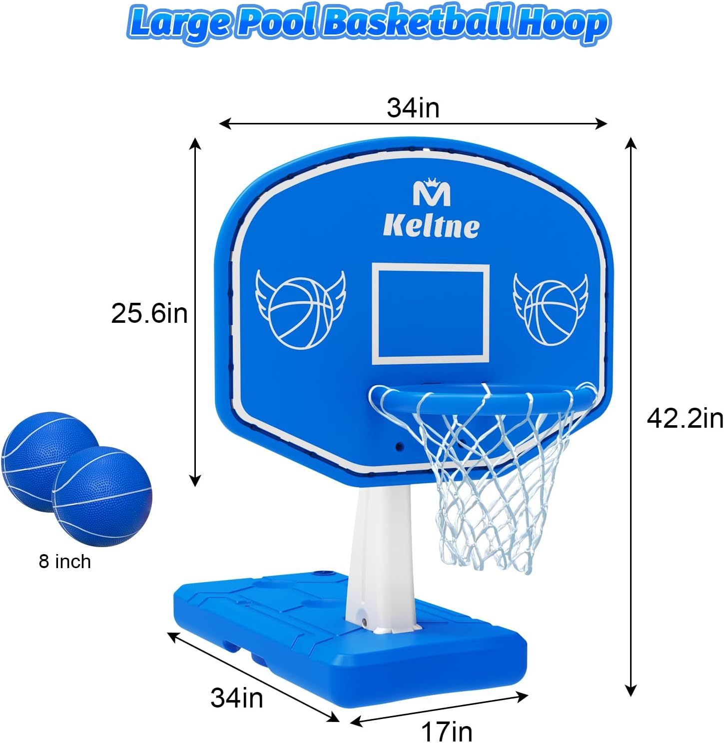 Großer Basketballkorb für den  – Kids Outdoor Water Bewertung und Preis