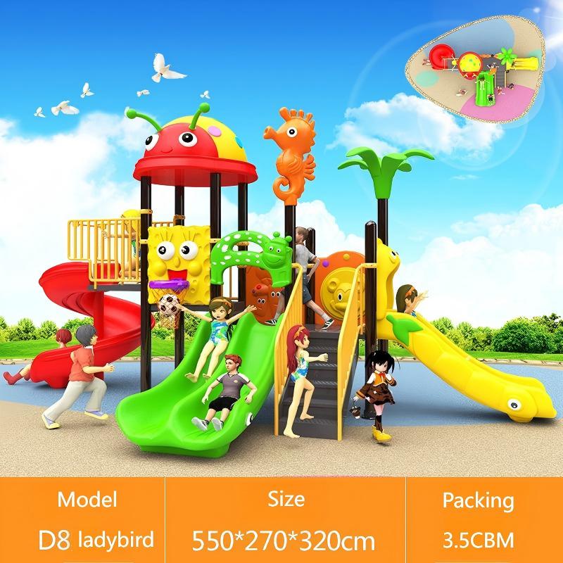 1-3 Jahre Stahl- und Kunststof – Kids Outdoor Slide Set Bewertung und Preis