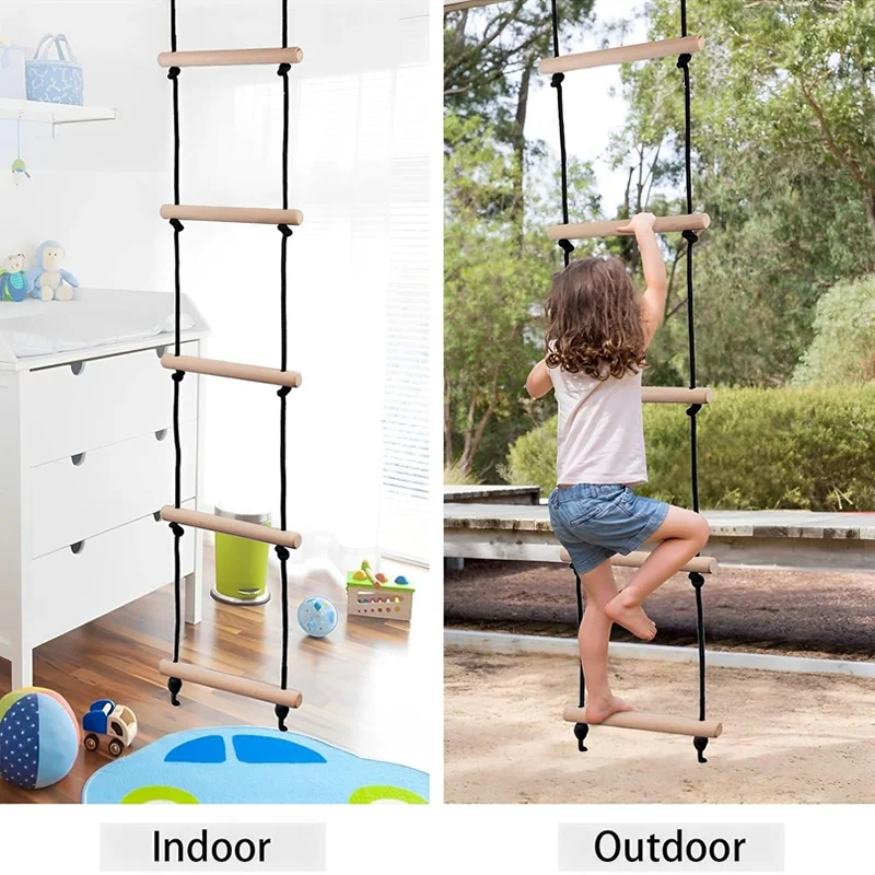 Kinder Klettern Seil Leiter Ho – Kids Outdoor Climbing Structure Bewertung und Preis