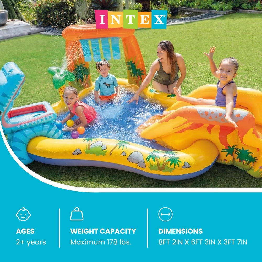 Aufblasbares Dinosaurier-Spiel – Kids Outdoor Activity Centre Bewertung und Preis