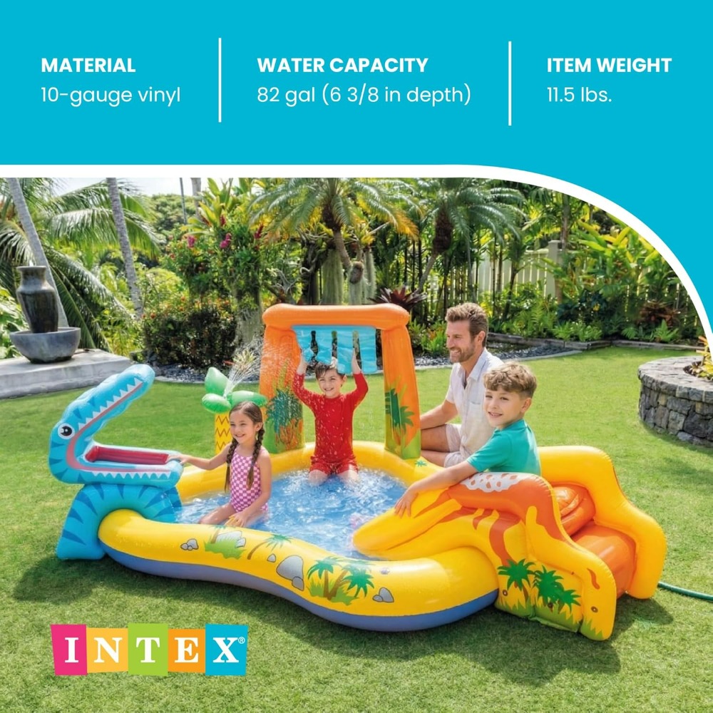 Aufblasbares Dinosaurier-Spiel – Kids Outdoor Activity Centre Bewertung und Preis