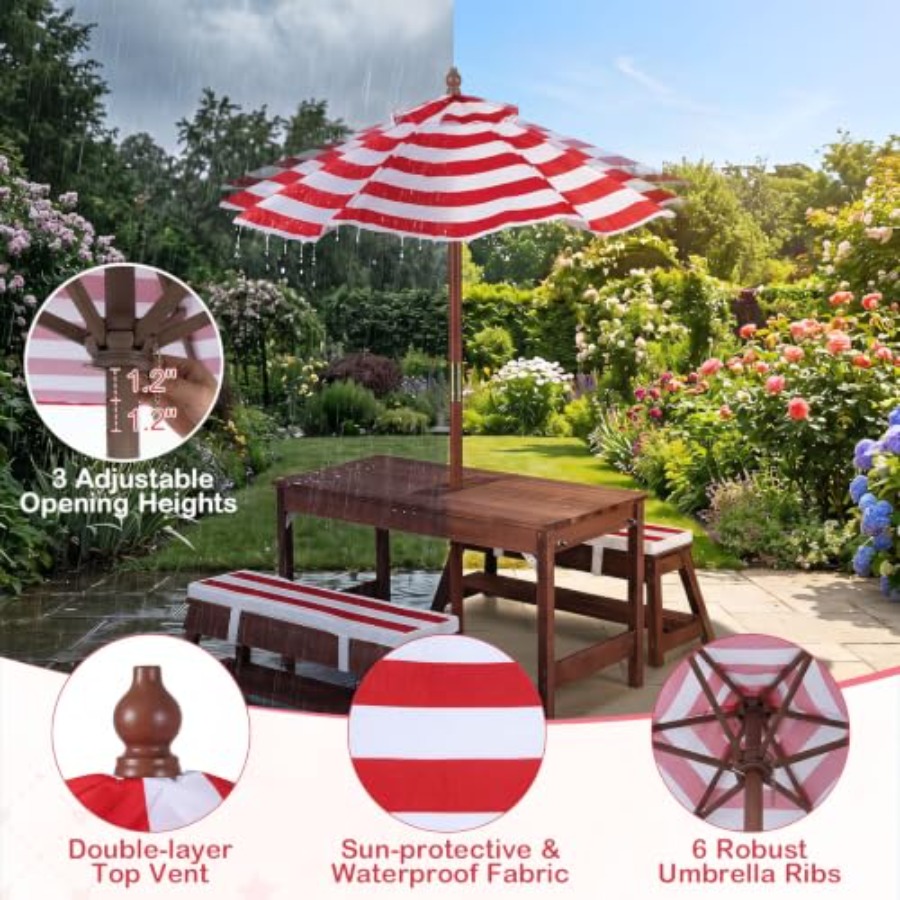Outdoor-Kinder-Picknicktisch f – Kids Outdoor Water Bewertung und Preis
