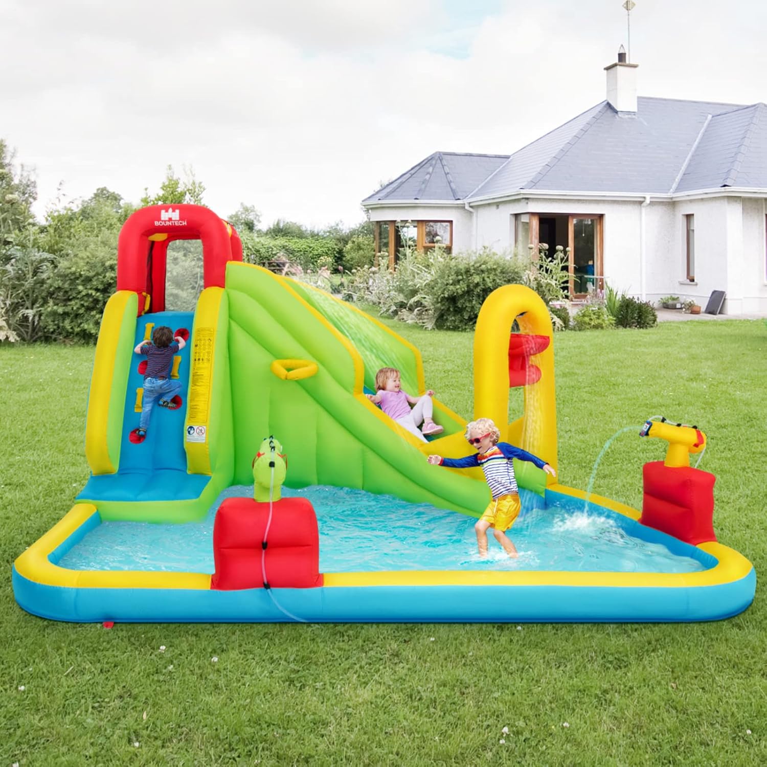 Mega Aufblasbarer Wasserpark H – Kids Outdoor Water Bewertung und Preis