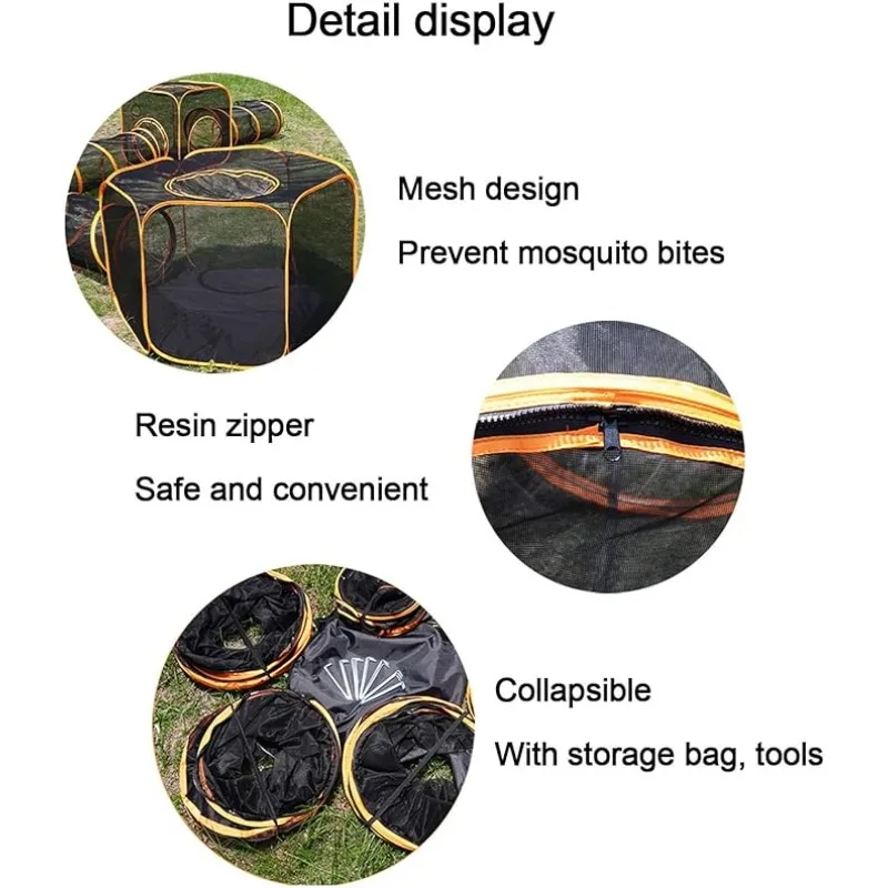 6-in-1 Katzenzelt mit Tunnel f – Outdoor Tent Playhouse Bewertung und Preis