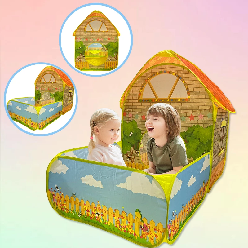 Tragbares, faltbares Kinderspi – Outdoor Tent Playhouse Bewertung und Preis