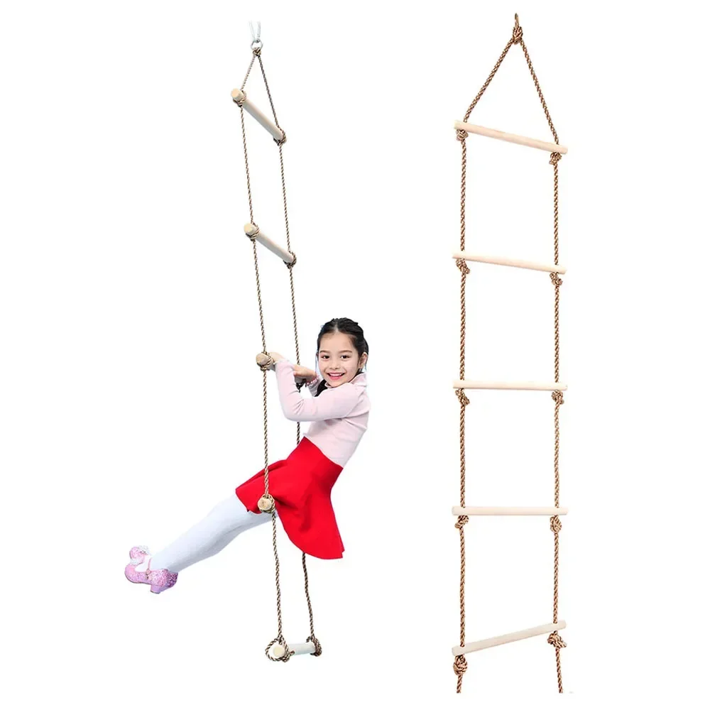 Kinder-Kletterseil-Leiter aus  – Kids Outdoor Climbing Structure Bewertung und Preis