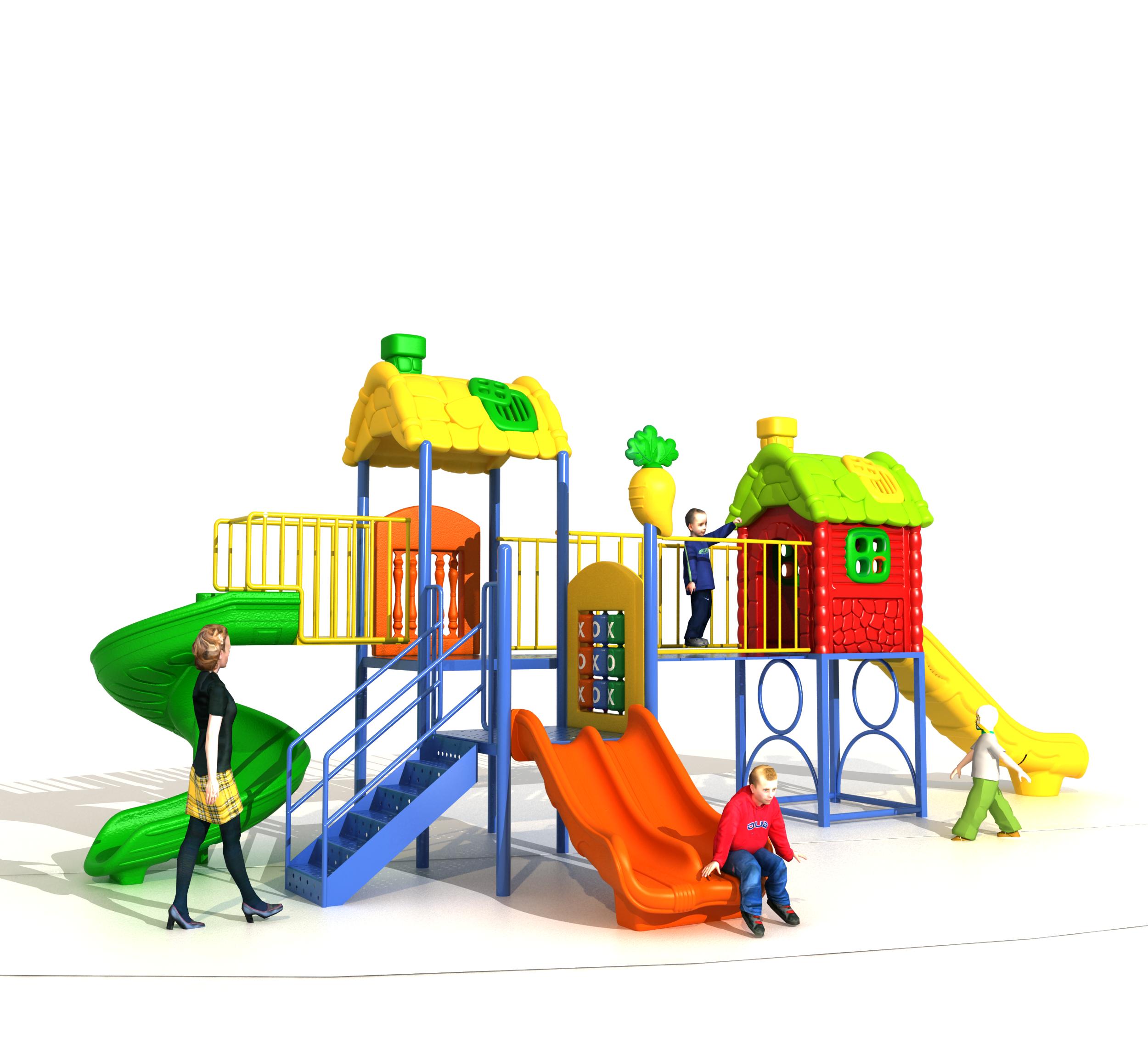 Langlebige Kindergarten-Spielg – Kids Outdoor Slide Set Bewertung und Preis