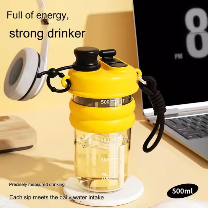 500ML Kinder Cartoon-Muster Wa – Kids Outdoor Water Bewertung und Preis