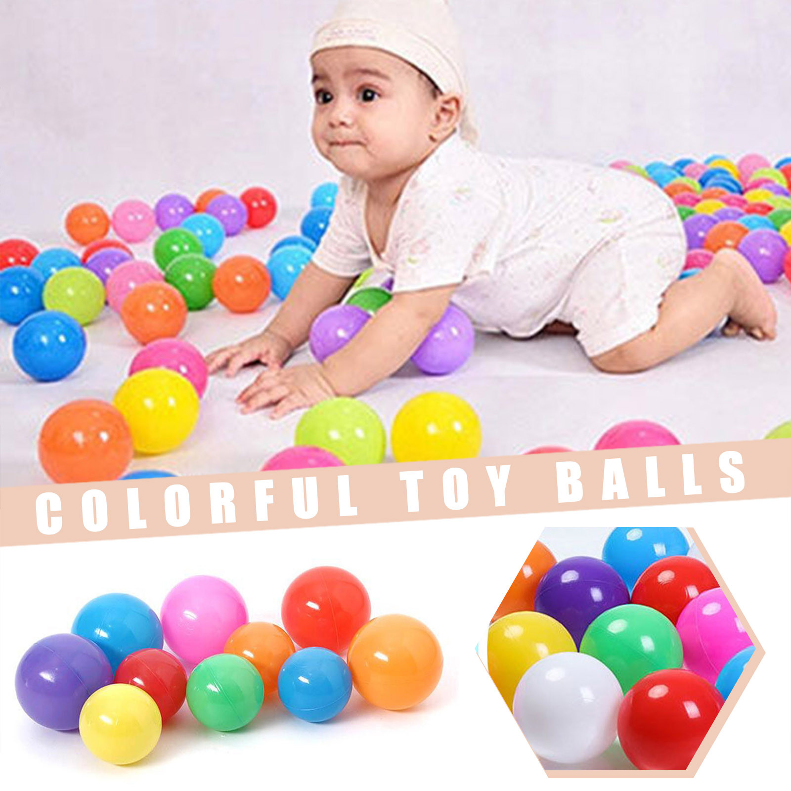 100 Stück 55MM Baby Plastikbäl – Kids Outdoor Activity Centre Bewertung und Preis
