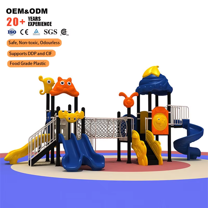 Kommerzielle Outdoor-Spielgerä – Kids Outdoor Slide Set Bewertung und Preis