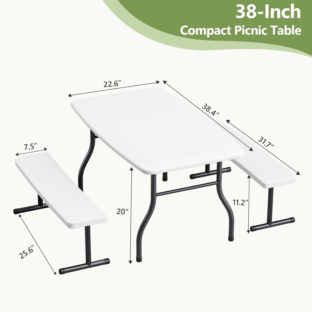 Kinder-Picknicktisch mit Bänke – Kids Outdoor Bench Table Bewertung und Preis