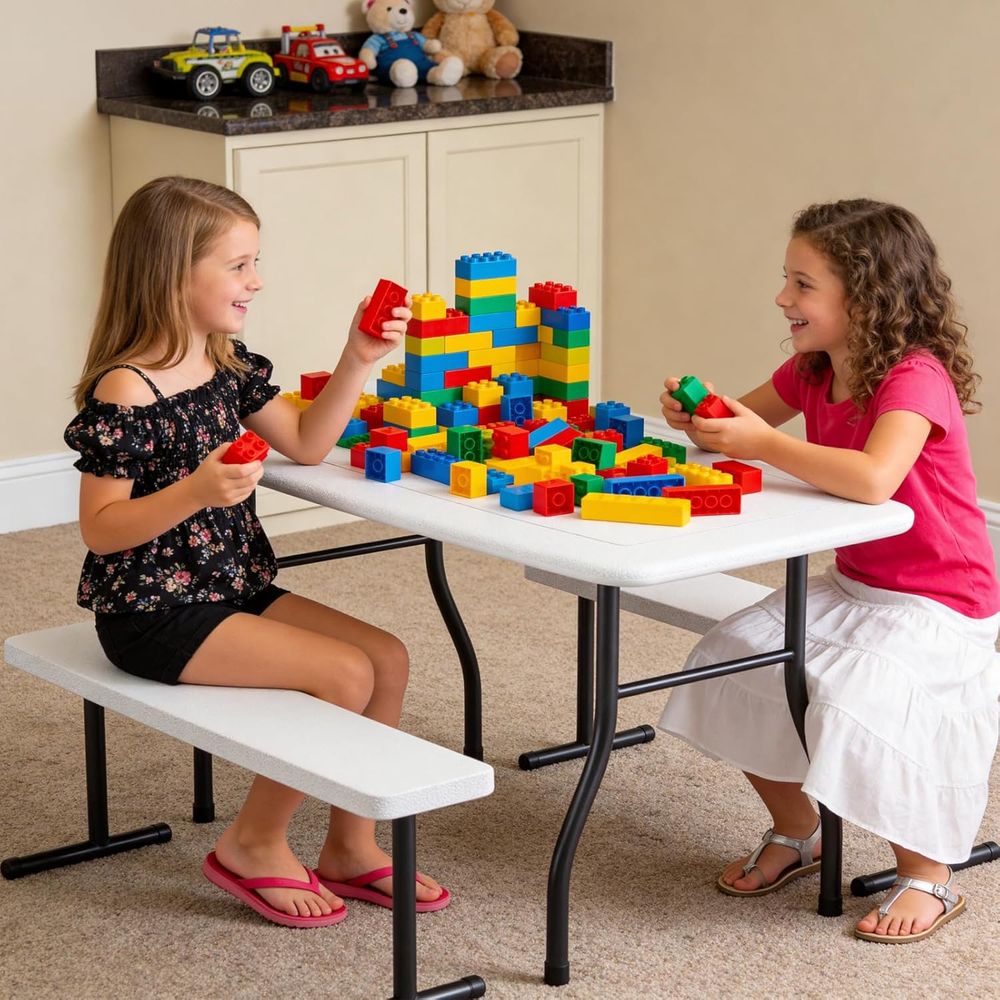 Kinder-Picknicktisch mit Bänke – Kids Outdoor Bench Table Bewertung und Preis