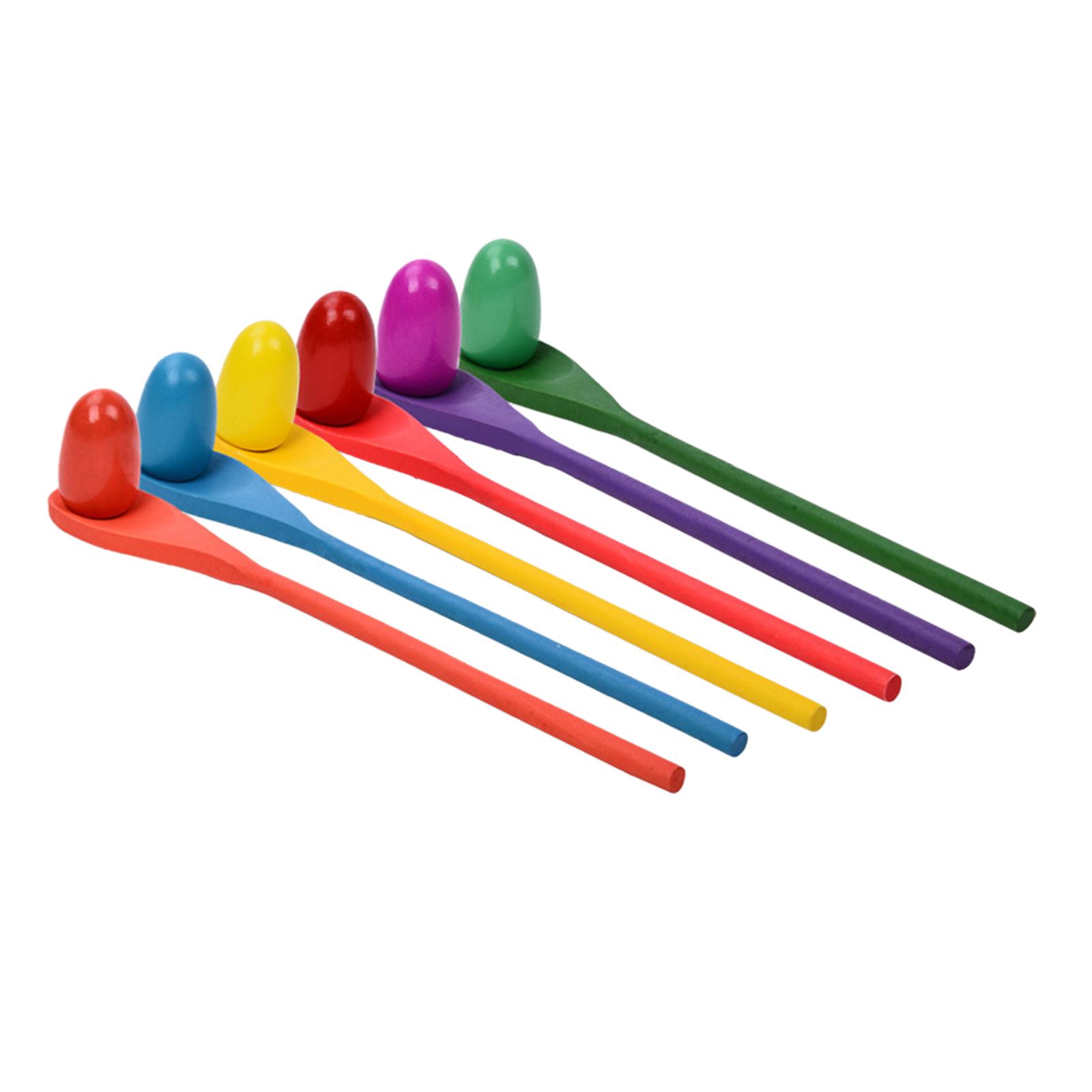 6-teiliges Eierlöffel-Rennspie – Kids Outdoor Education Bewertung und Preis