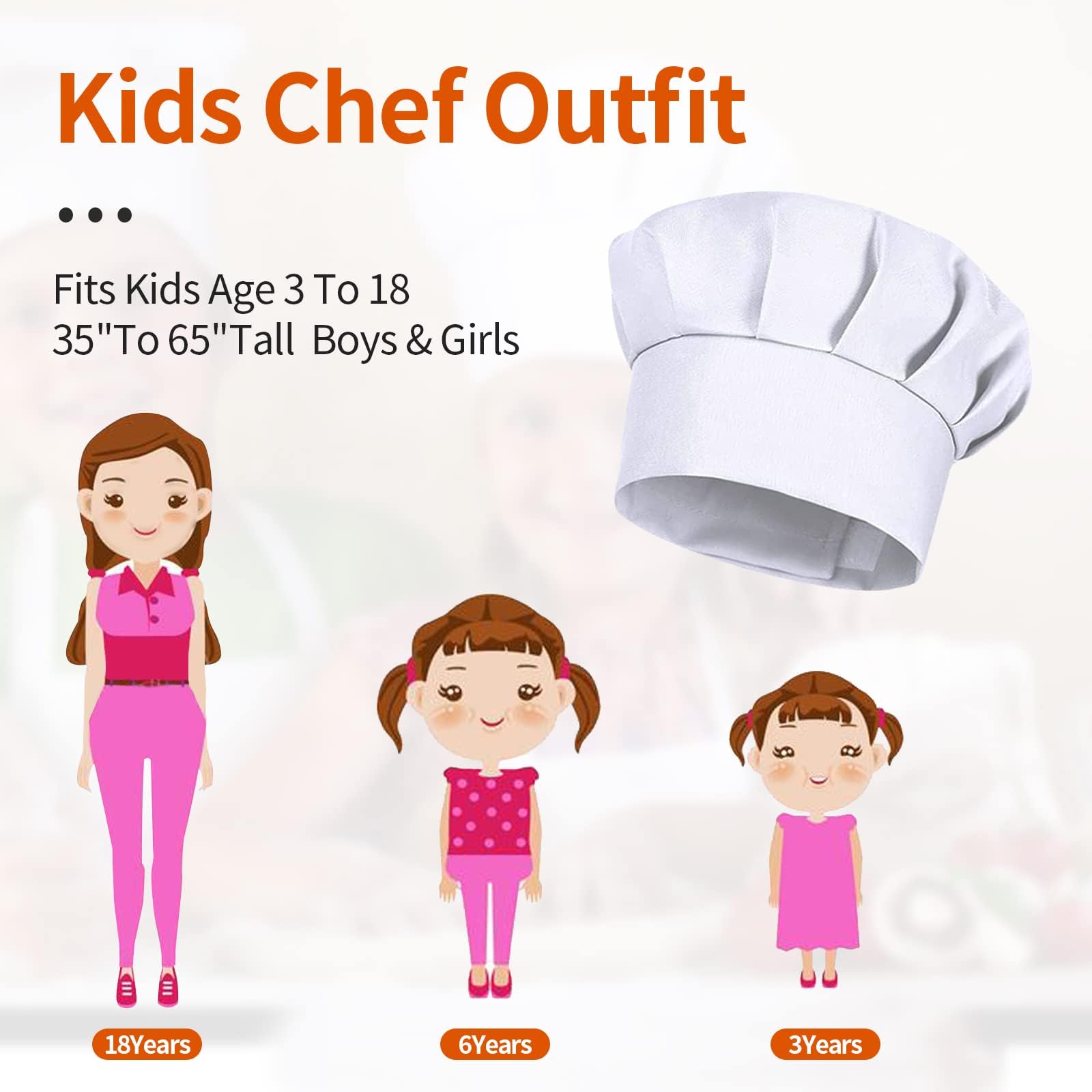 4er-Set Weiße Party-Kochmützen – Kids Outdoor Kitchen Accessories Bewertung und Preis