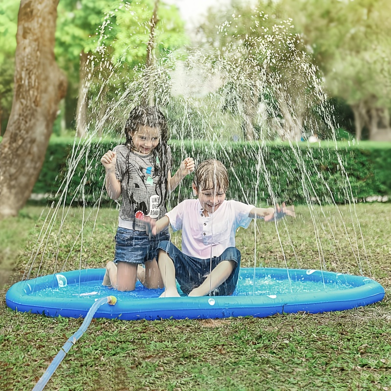 Kinder-Spielmatte mit Wassersp – Kids Outdoor Water Sprinkler Bewertung und Preis