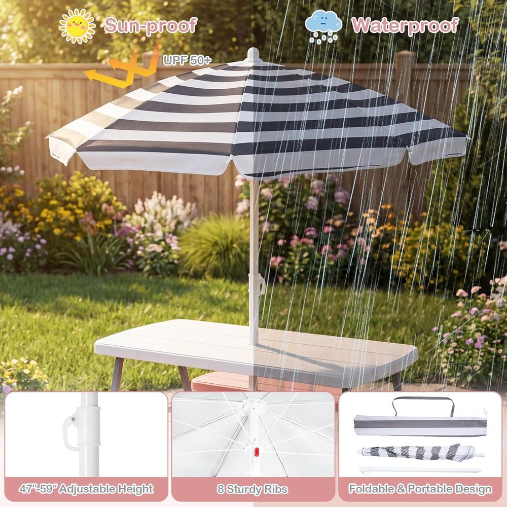 Kinder-Picknicktisch, Outdoor- – Kids Outdoor Bench Table Bewertung und Preis